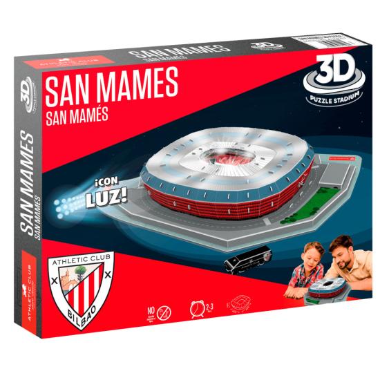 Puzzle 3D Stade San Mamés Athletic Bilbao avec Lumière