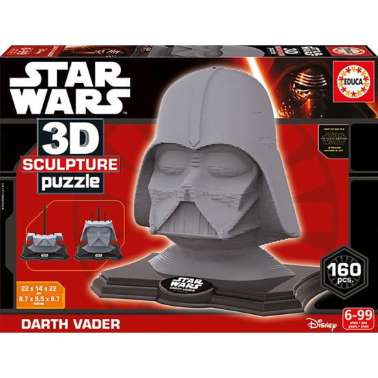 Puzzle Sculpture 3D Dark Vador Star Wars 160 pièces