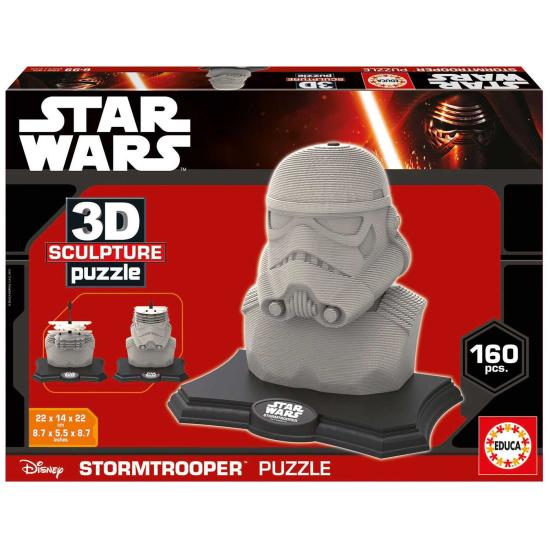 Puzzle Sculpture 3D Stormtrooper Star Wars 160 pièces