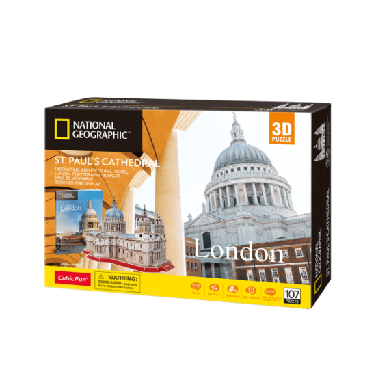 Puzzle 3D World Brands Cathédrale Saint-Paul (National Geographi Puzzle 3D World Brands Cathédrale Saint-Paul (National Geographi