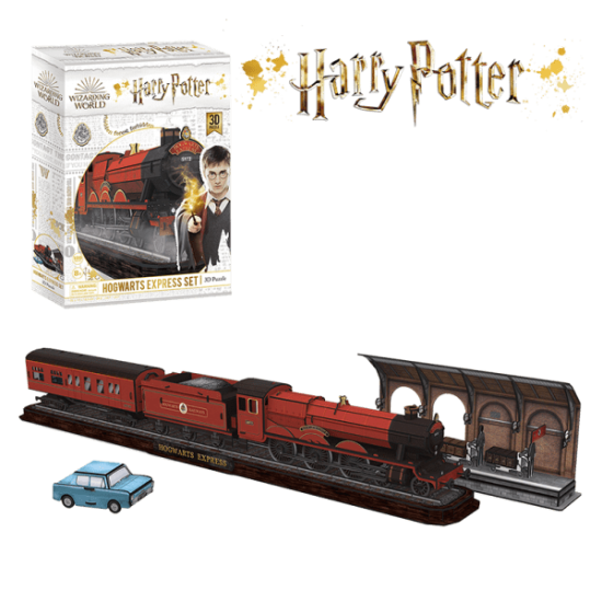 Puzzle 3D Marques mondiales Harry Potter Poudlard Express Puzzle 3D Marques mondiales Harry Potter Poudlard Express