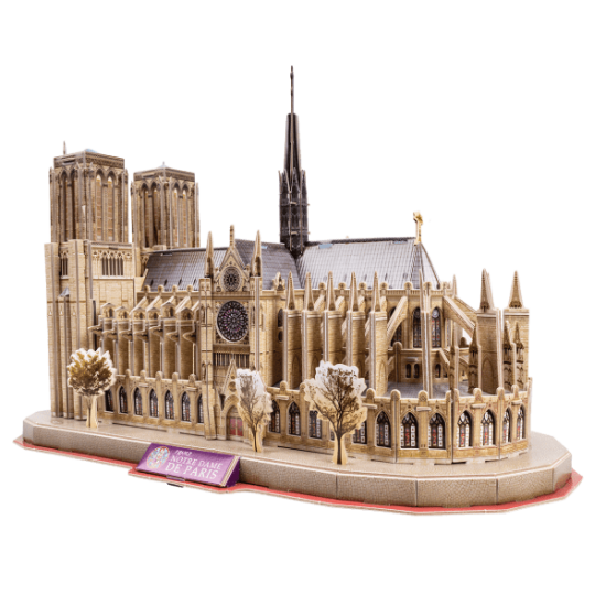 Puzzle 3D Marques du Monde Notre Dame (National Geographic) Puzzle 3D Marques du Monde Notre Dame (National Geographic)