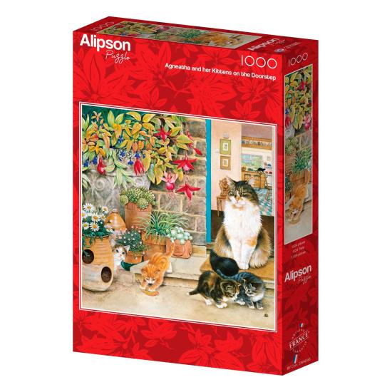 Puzzle Alipson Agneatha Et Ses Chatons 1000 pièces