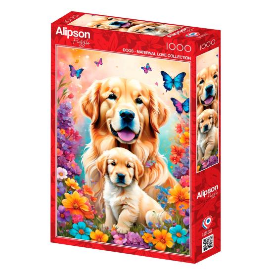 Puzzle Alipson Chiens d'amour maternel 1000 pièces