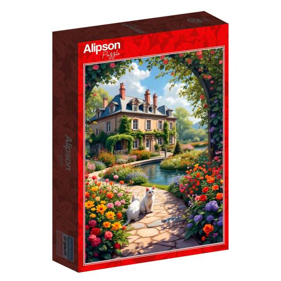 Puzzle Alipson L'Arche Fleurie Du Cottage 1000 pièces