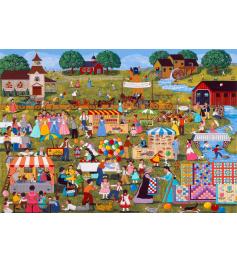 Puzzle Alipson Bazar Annuel de l'église 1000 pièces