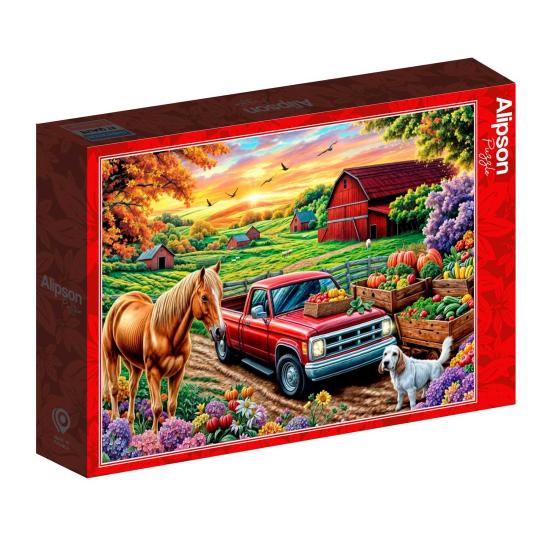 Puzzle Alipson Accueillir 1000 pièces Puzzle Alipson Accueillir 1000 pièces