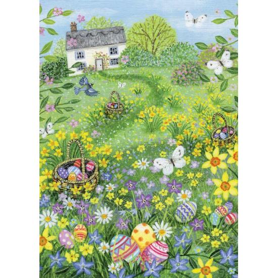 Puzzle Alipson Oeufs de Pâques de 500 pièces