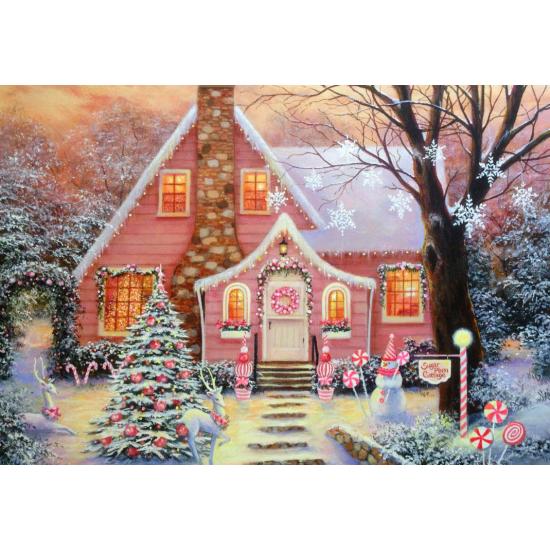 Puzzle Alipson Fête de l'arbre de Noël 1000 pièces Puzzle Alipson Fête de l'arbre de Noël 1000 pièces