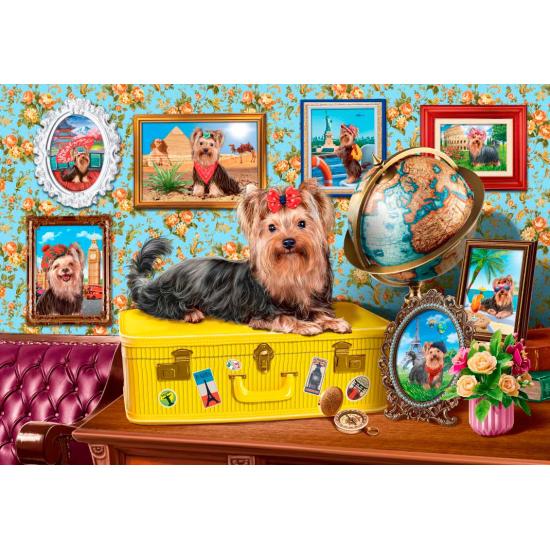 Puzzle Alipson Chiot Yorkshire Terrier 1000 pièces