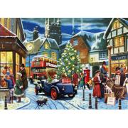 Puzzle Alipson Les Rues De Noël 1500 pièces