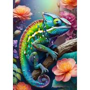 Puzzle Alipson Caméléon Coloré de 500 pièces