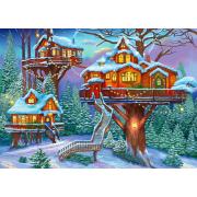 Puzzle Alipson Winter Tree House 500 pièces