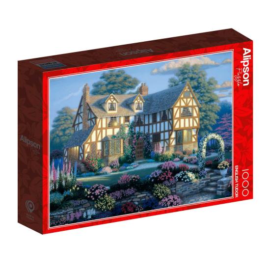 Alipson House Puzzle de style Tudor 1000 pièces