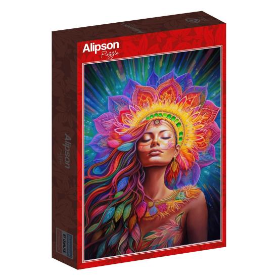 Puzzle Alipson Chaman arc-en-ciel 1000 pièces