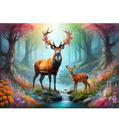 Puzzle Alipson Cerf Majestueux de 500 pièces