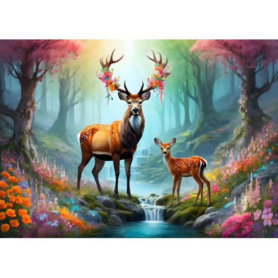 Puzzle Alipson Cerf Majestueux de 500 pièces