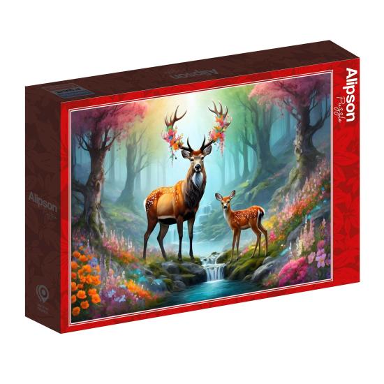 Puzzle Alipson Cerf Majestueux de 500 pièces