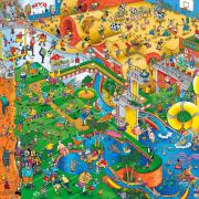 Puzzle Complexe sportif Alipson 1000 pièces