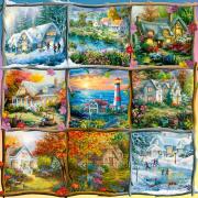 Puzzle Alipson Composition des 9 Saisons de 1000 Pièces