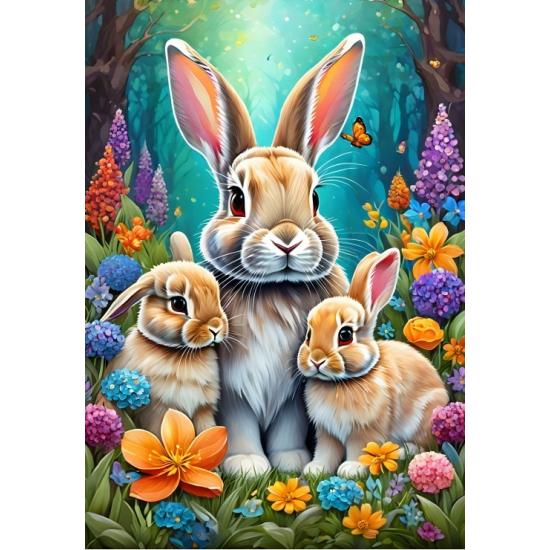 Puzzle Alipson Spring Bunnies 1000 pièces