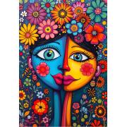 Puzzle Alipson Duo De Fleurs 1000 pièces