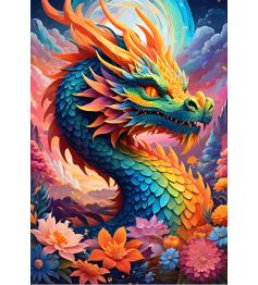 Puzzle Alipson Dragon Coloré 1000 pièces