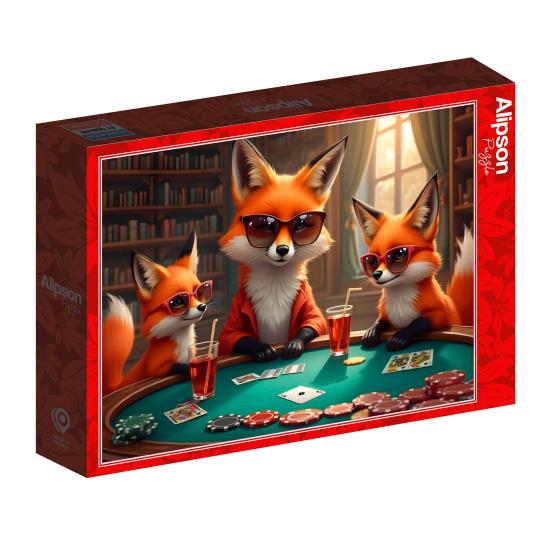 Puzzle Alipson Jeu des Renards 500 pièces