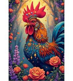 Puzzle Alipson Le Jardin Secret Du Coq 1000 pièces