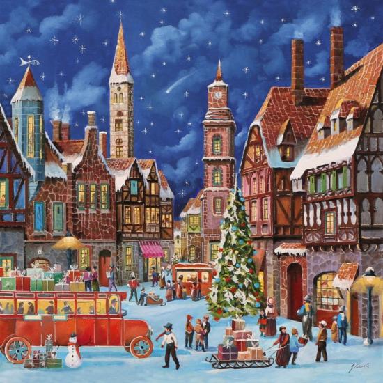 Puzzle Alipson Le Marché 1000 pièces