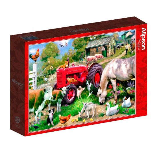 Puzzle Alipson À la Ferme 1000 pièces
