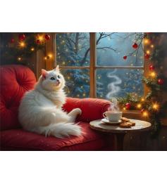 Puzzle Alipson En Attendant Noël 500 pièces