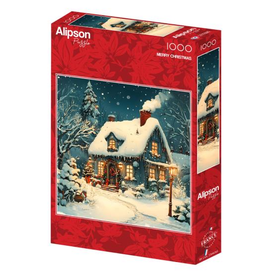 Puzzle Alipson Joyeux Noël 1000 pièces