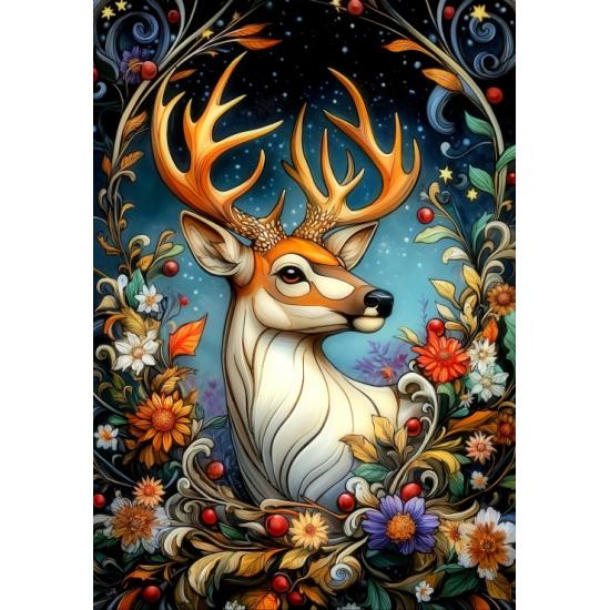 Puzzle Alipson Fenruil Le Livre De Contes Du Roi De L'Hiver 1000