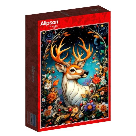 Puzzle Alipson Fenruil Le Livre De Contes Du Roi De L'Hiver 1000