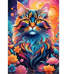 Puzzle Alipson Chat Multicolore 1000 pièces