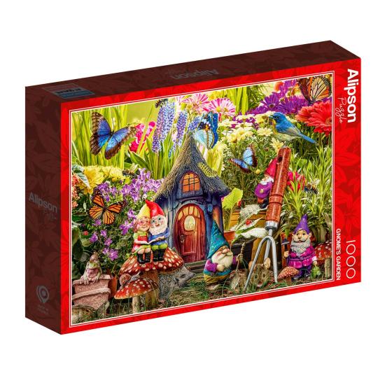 Puzzle Alipson Nains de jardin 1000 pièces