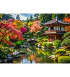 Puzzle Alipson Magnifique Jardin Japonais 500 pièces