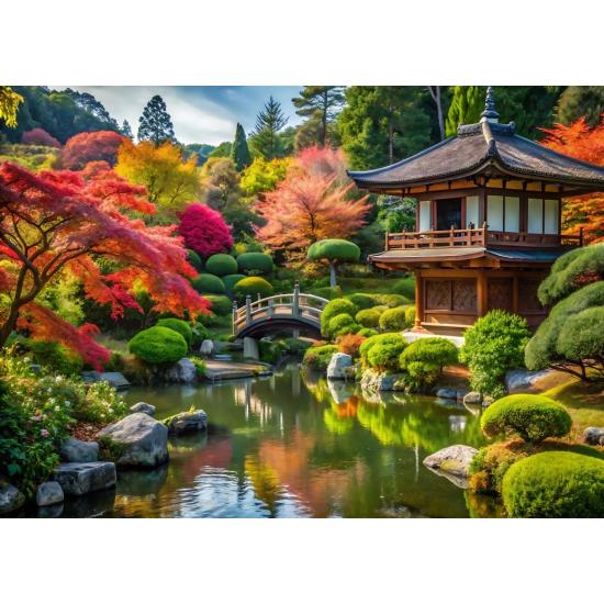 Puzzle Alipson Magnifique Jardin Japonais 500 pièces