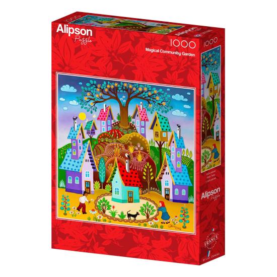Puzzle Alipson Jardin Communautaire Magique 1000 pièces