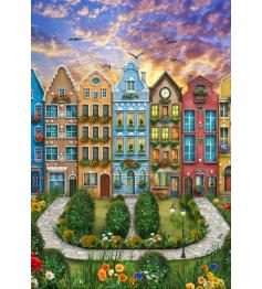 Puzzle Alipson Le Village Arc-En-Ciel 1000 Pieces