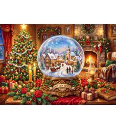 Puzzle Alipson Boule À Neige De La Veille De Noël 1000 pièces
