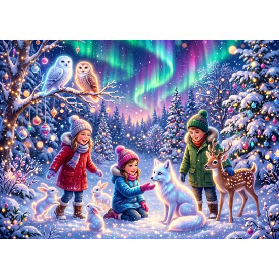 Puzzle Alipson La Magie De L'Hiver de 500 pièces