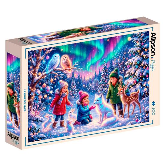Puzzle Alipson La Magie De L'Hiver de 500 pièces