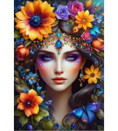 Puzzle Alipson La Femme Fleur 1000 pièces