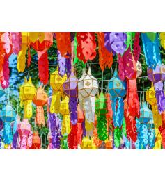 Puzzle Alipson Lanternes Colorées 500 pièces