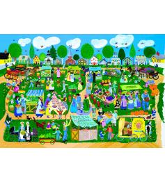 Puzzle Alipson Marché Des Fermiers 1000 pièces