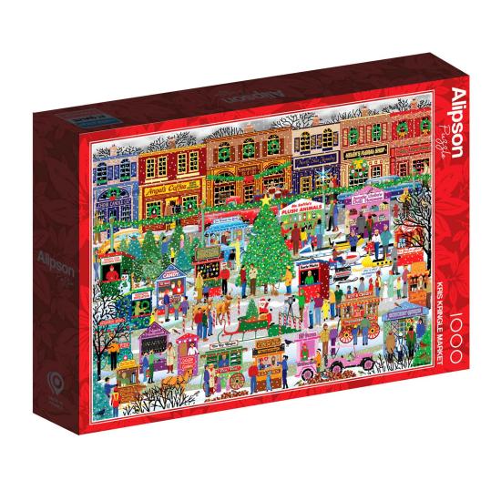 Puzzle Alipson Marché Kris Kringle de 1000 pièces