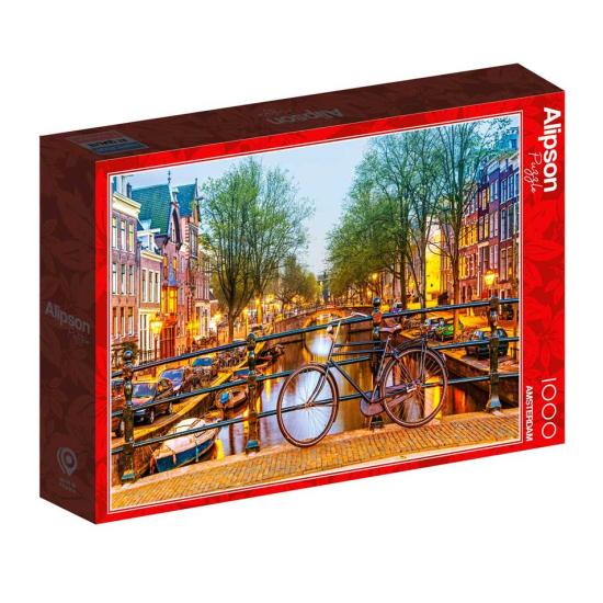 Alipson Amsterdam Puzzle 1000 pièces Alipson Amsterdam Puzzle 1000 pièces