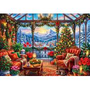 Puzzle Alipson Noël Au Cœur Des Montagnes 1000 pièces